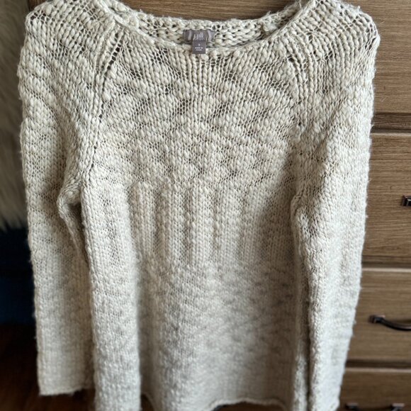 J.Jill size small Cream Sweater - Picture 3 of 5